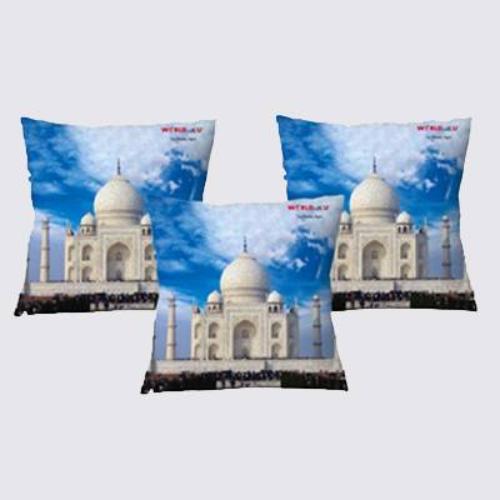 Travel Themed Cushion Cover